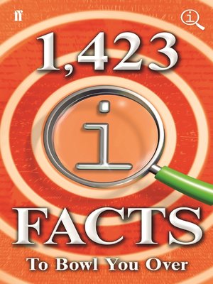 cover image of 1,423 QI Facts to Bowl You Over
